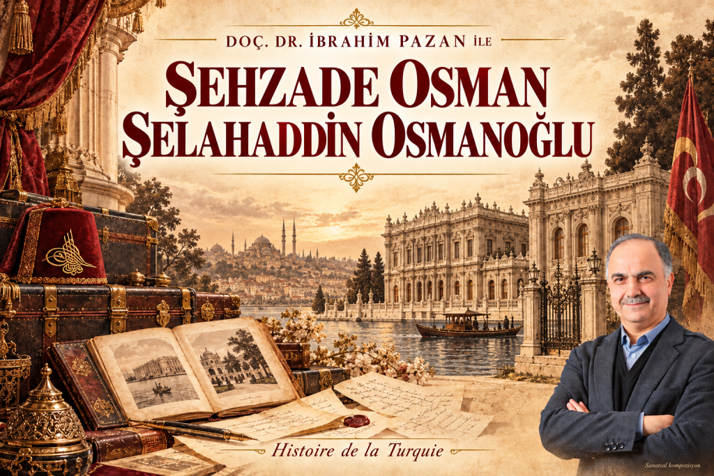 Şehzade Osman Selahaddin Osmanoğlu — İbrahim Pazan ile. Sanatsal kompozisyon.