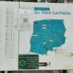 Pere Lachaise Plan